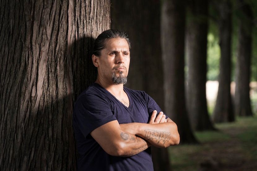 Adrian James Noriega photographed on Tuesday, July 1, 2025, in Dallas. Noriega is part of a...