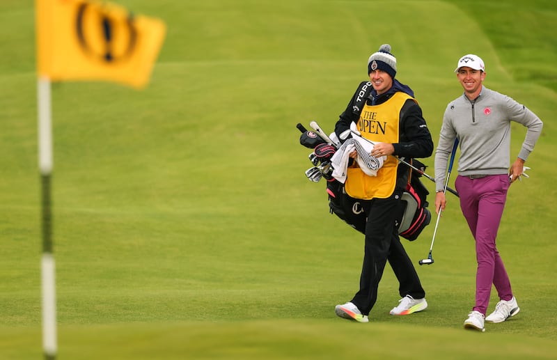 Tom McKibbin at Royal Portrush. Photograph: Ben Brady/Inpho