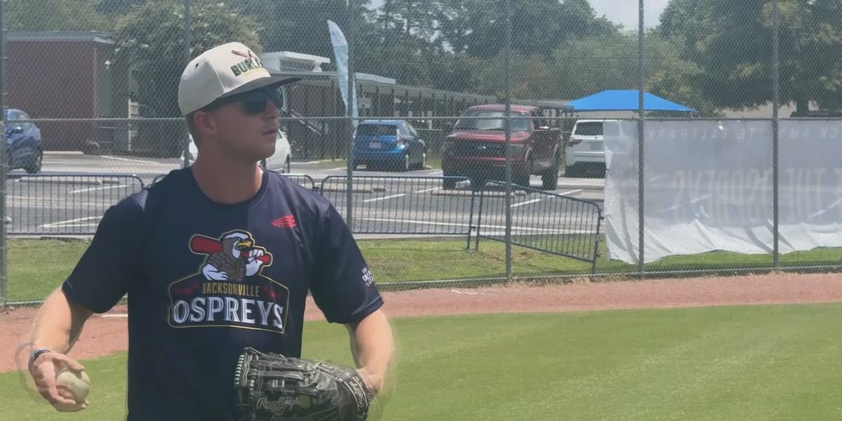Jacksonville Ospreys players explain how they cope with intense heat on game days