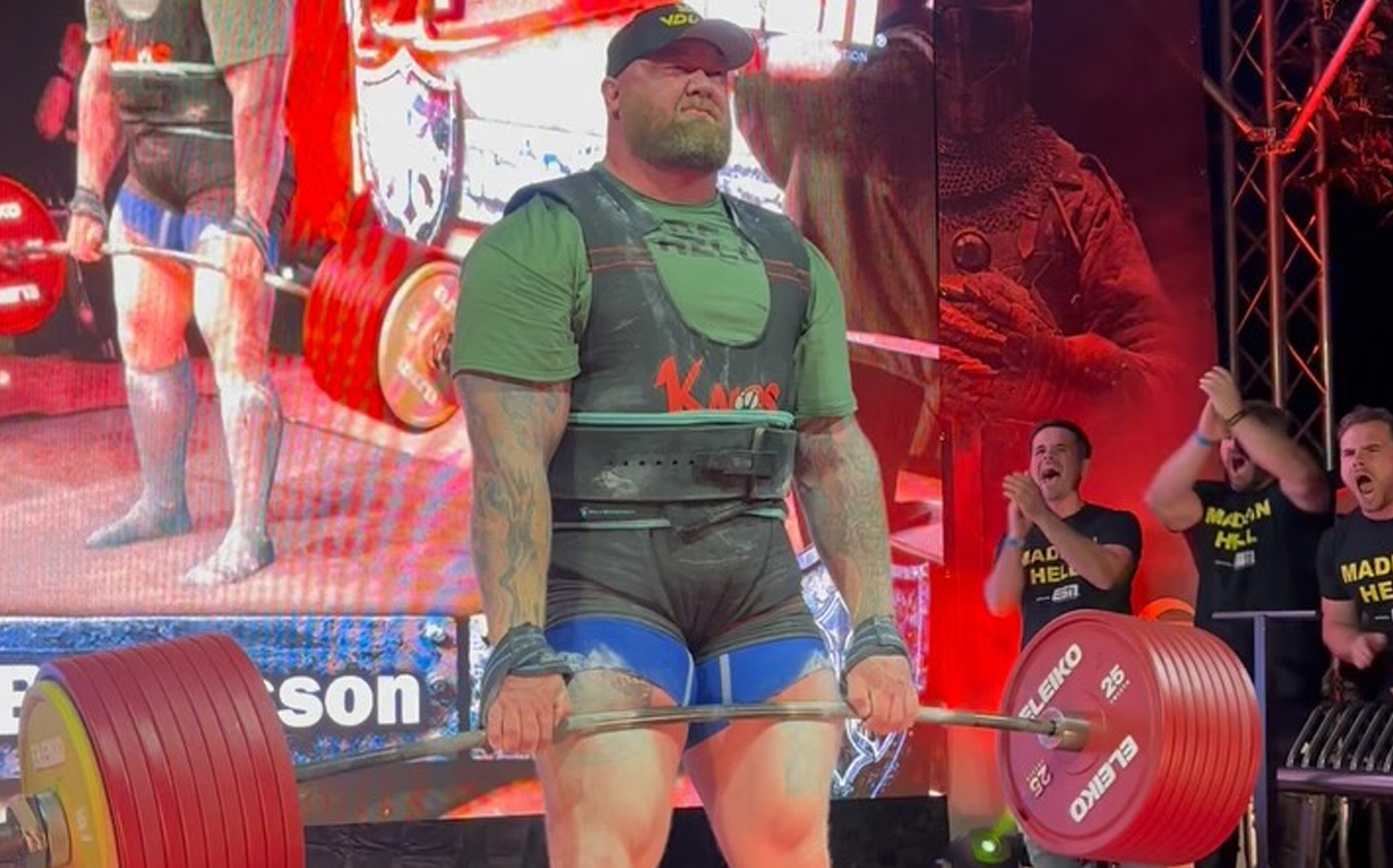 Hafthor Bjornsson Sets a 505-kg (1,113.3-lb) Deadlift World Record at 2025 Eisenhart Black Competition – Fitness Volt
