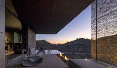 A postmodern desert hideaway lists outside Phoenix for $2.3m
