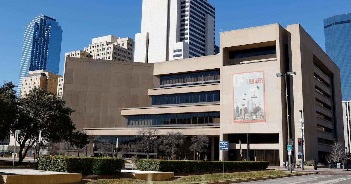 The plan to turn hidden plaza of Dallas central library into a Texas garden