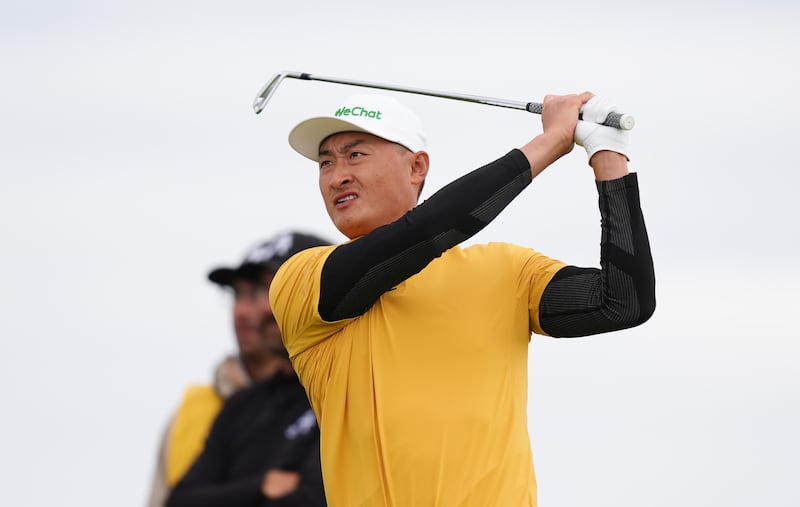 China's Li Haotong. Photograph: Mike Egerton/PA