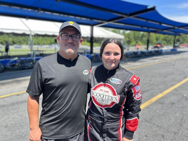 Clayton's Salina McFadyen chases NASCAR dream with her dad in the passenger seat :: WRALSportsFan.com