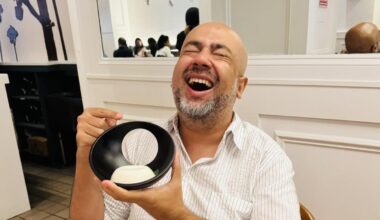 Author Prajwal Parajuly tries Chatti in New York and eats his words