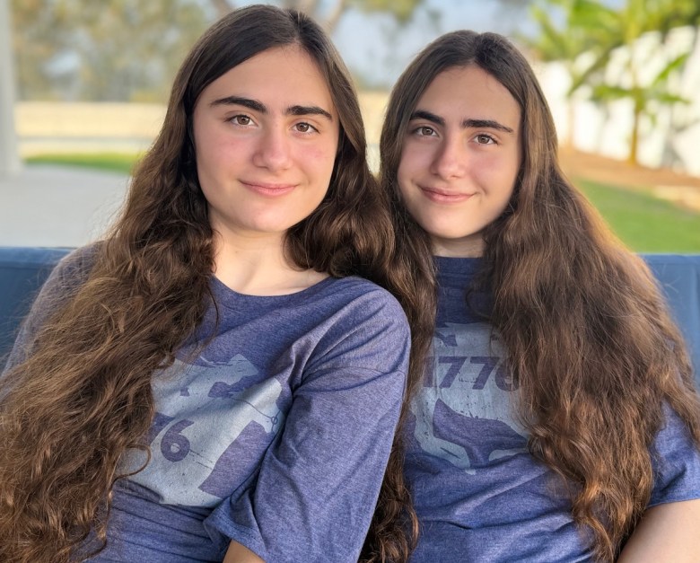 Thee Daniels twins, who are helping plan an event in Balboa Park