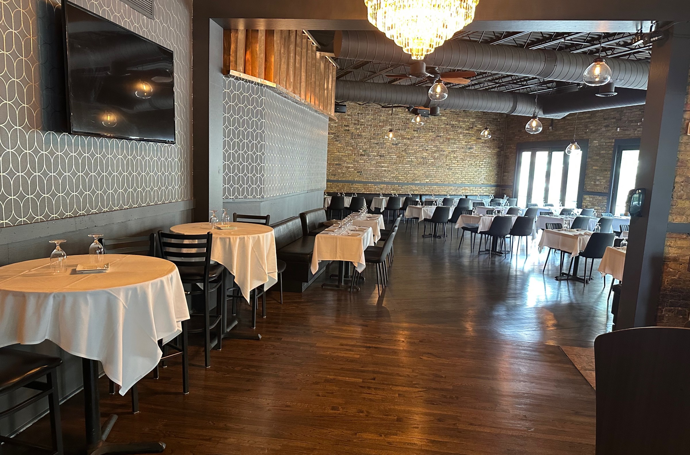 The dining room at North Center Prime.