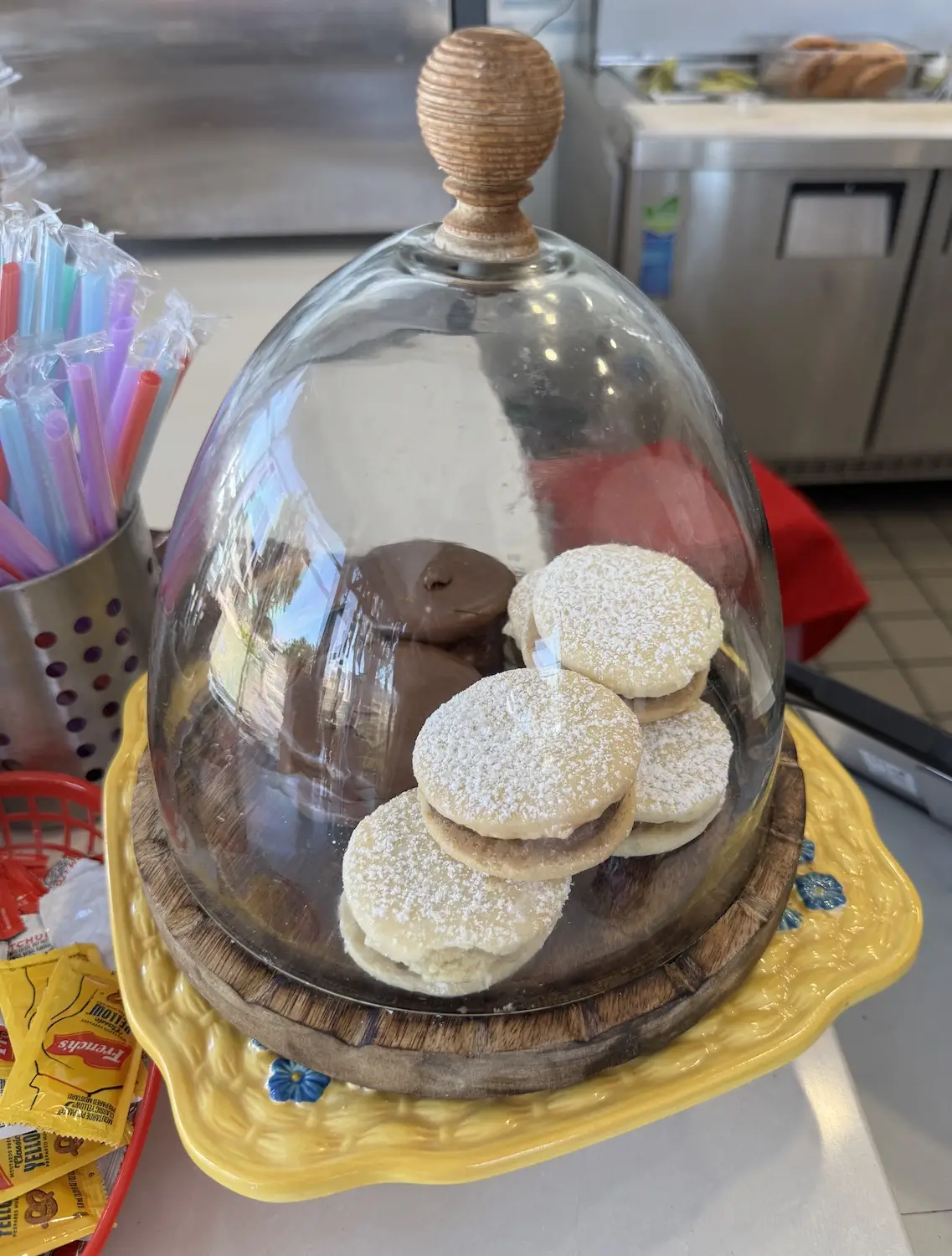  Peruvian alfajores cookies from new San Diego Peruvian restaurant The Peruvian Spot located in Linda Vista 