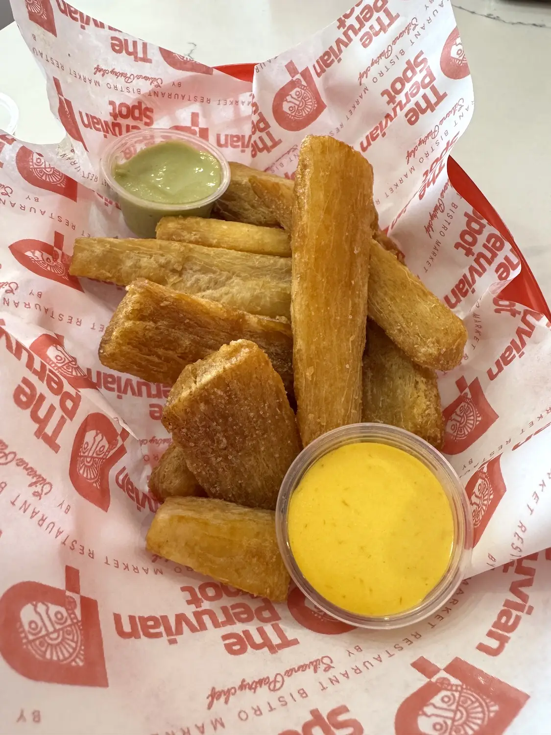 Food from new San Diego Peruvian restaurant The Peruvian Spot located in Linda Vista