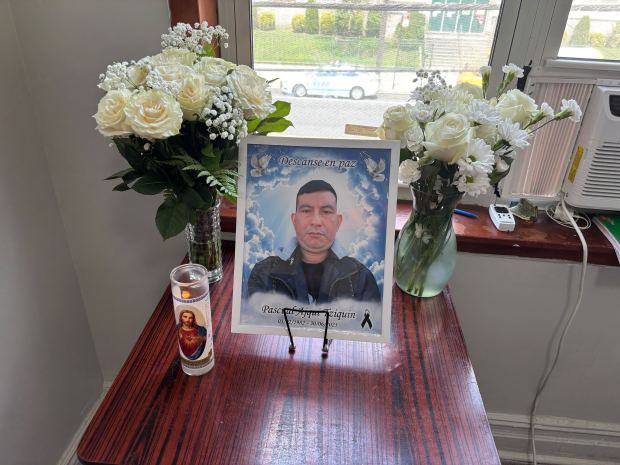 Pasqual Taiquin, 42, was walking with his 22-year-old son Henry Taiquin when a 21-year-old motorist struck him in a fatal hit-and-run in Brooklyn on June 22, 2025. (Courtesy of Henry Tsiquin)
