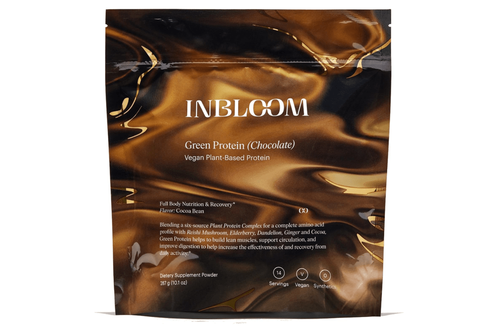 INBLOOM Kate Hudson Plant-Based Chocolate Protein Powder
