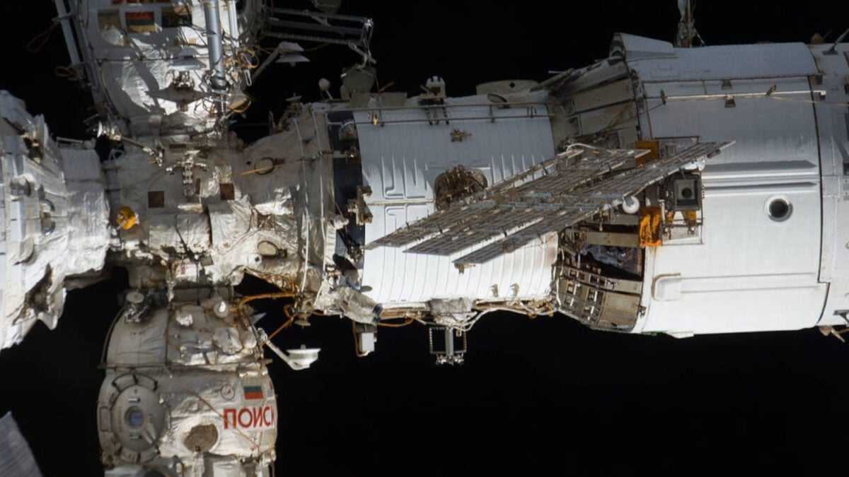 The Space Station’s Russian Segment Won’t Stop Leaking Air