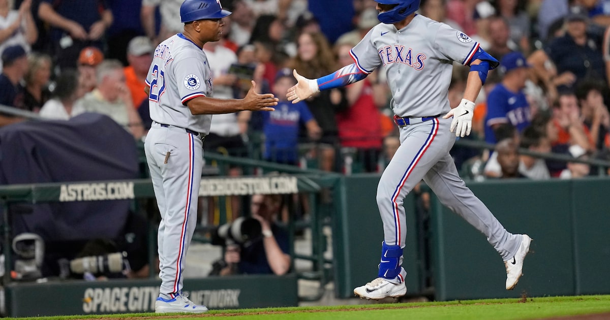 Hot bat of Kyle Higashioka forcing shift in Rangers’ catching dynamic