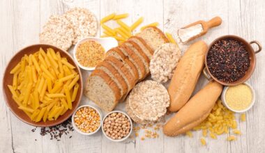 selection of gluten free food
