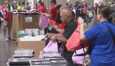 Three free school supply events to help more than 1,100 kids across the Greater Houston area this summer