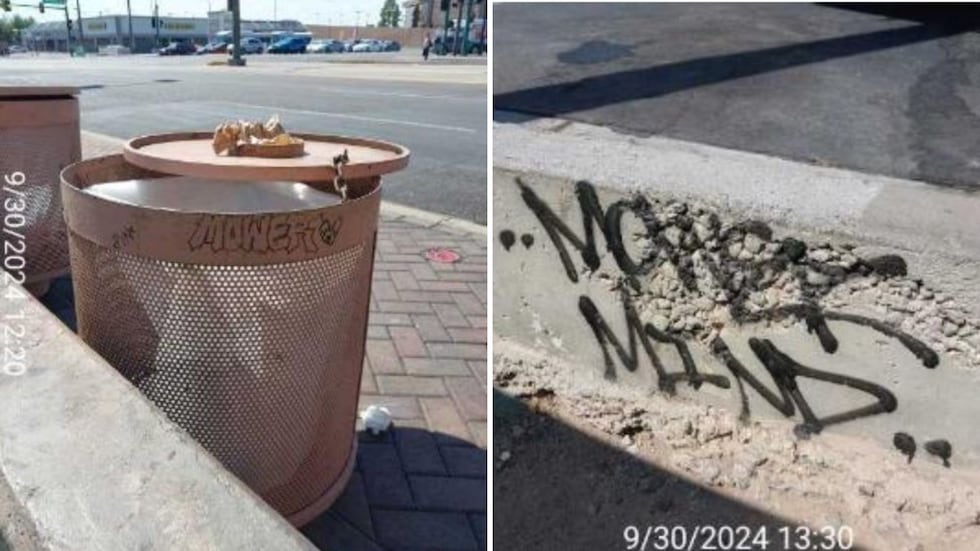 He spray painted his tag on bus stops, fire hydrants, sidewalks, a school, church and multiple...