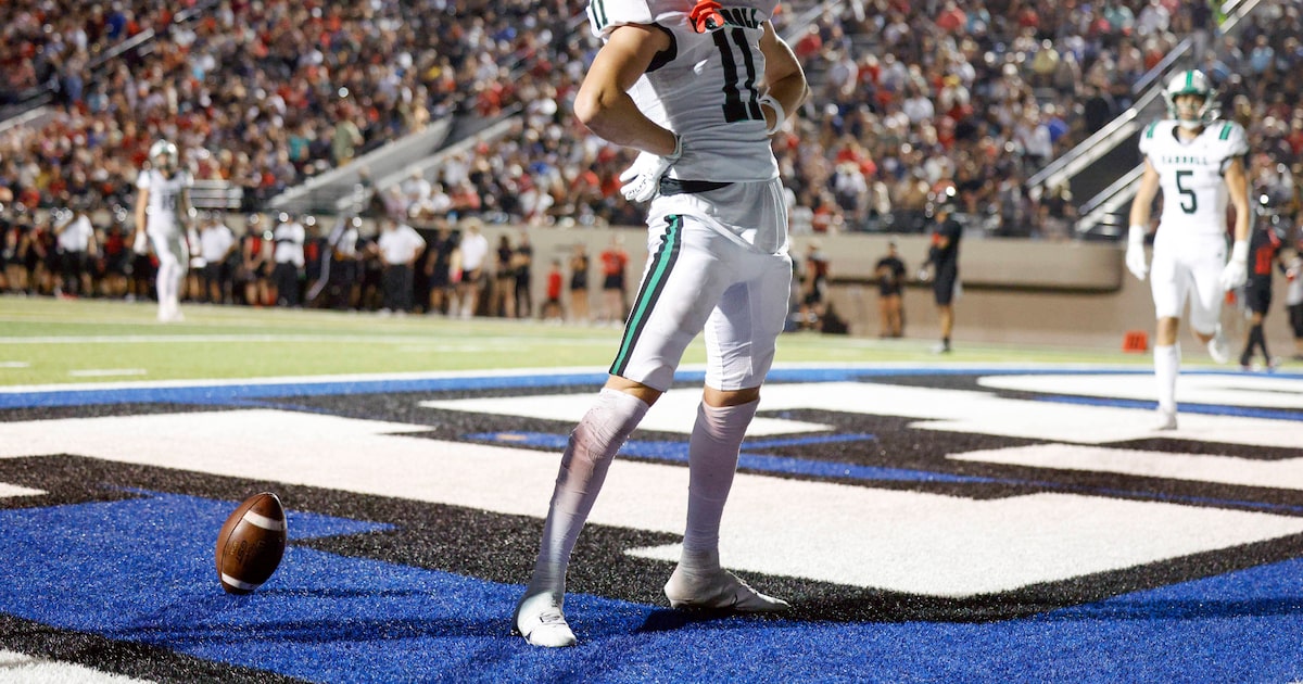 The top returning Dallas-area 6A receiving leaders for the 2025 season