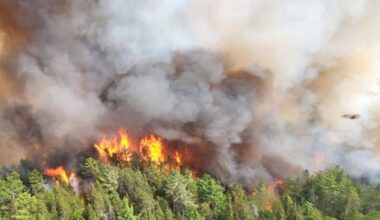 Canadian wildfires causing unhealthy air in NYC once again
