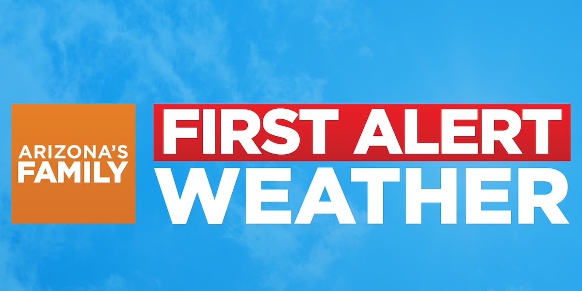 Warm weekend in Phoenix, but cooler next week with thunderstorms possible