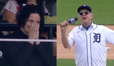 John C. Reilly Leads Detroit Tigers Stadium in Singing "Happy Birthday" to Jack White
