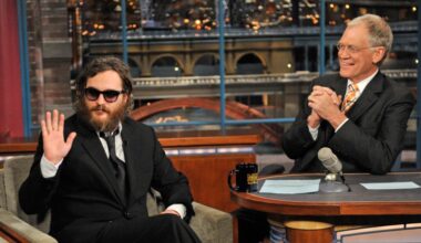 Joaquin Phoenix Regrets "Uncomfortable" Letterman Appearance