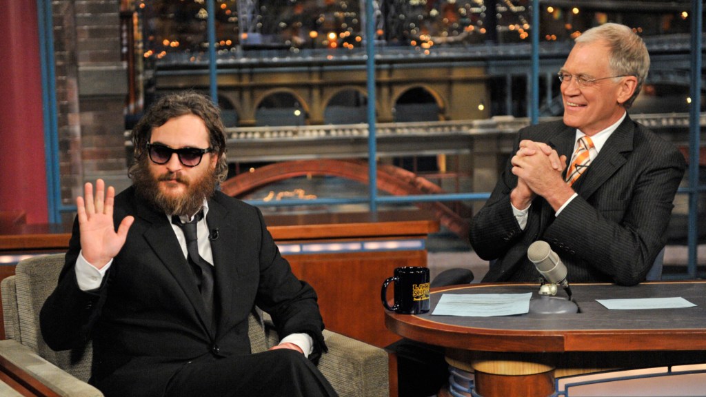 Joaquin Phoenix Regrets "Uncomfortable" Letterman Appearance