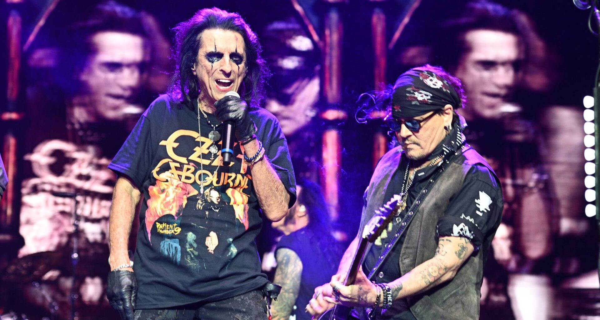 Watch Alice Cooper and Johnny Depp perform 'Paranoid' in tribute to Ozzy Osbourne