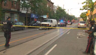 Motorcyclist seriously hurt in west Toronto hit-and-run