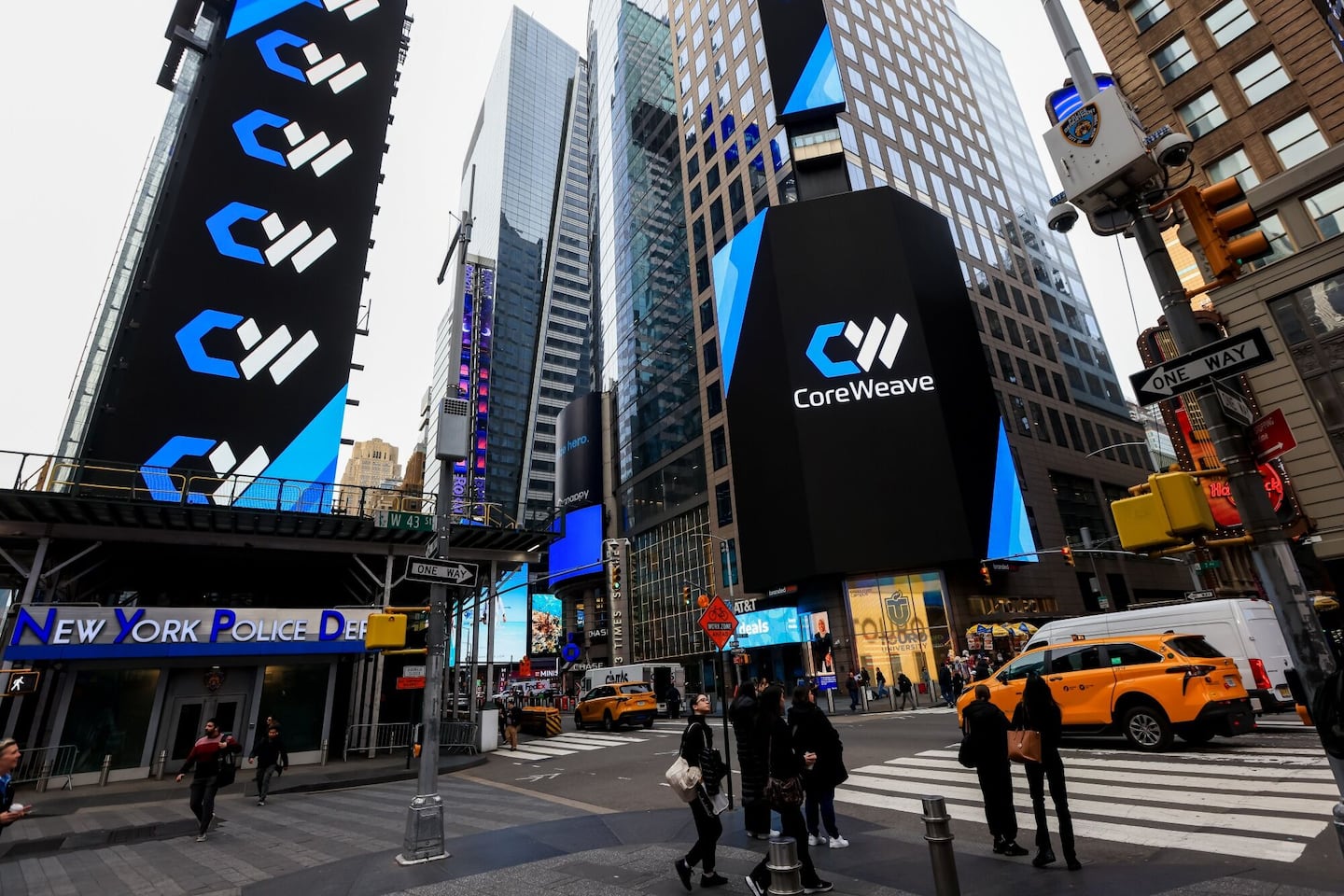 CoreWeave's IPO in March is emblematic of AI and tech growth in other states, not just California.