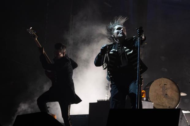 From right, Gerard Way and Michael Way of My Chemical...