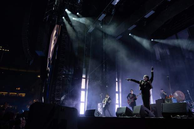 My Chemical Romance performs on night one of two at...