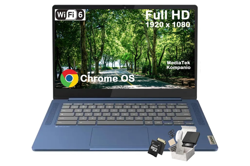 Lenovo Chromebook 3 with Chrome OS.