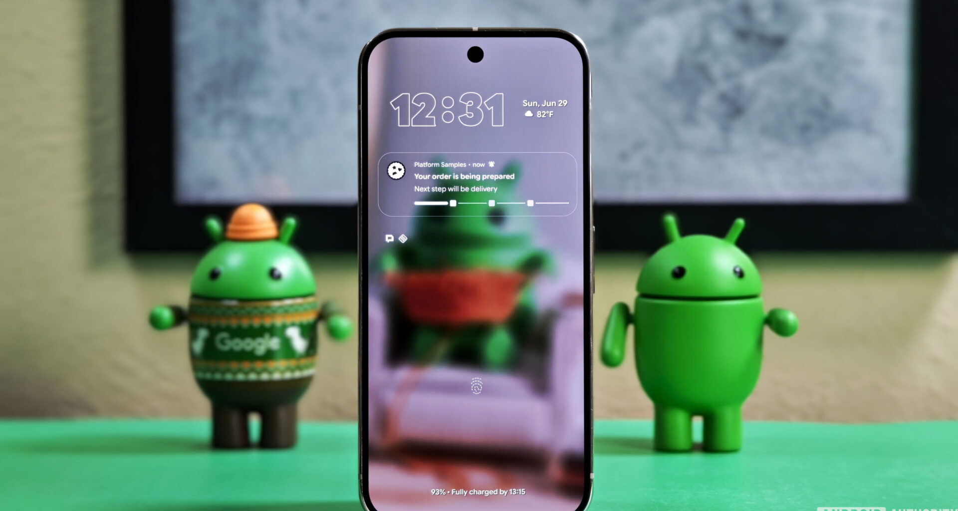 Live Updates on a Pixel 9 Pro running Android 16 QPR1