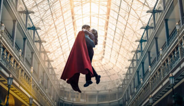 Superman, from left: David Corenswet as Superman, Rachel Brosnahan as Lois Lane, 2025.