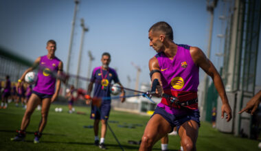 Fifth day of training focused on fitness