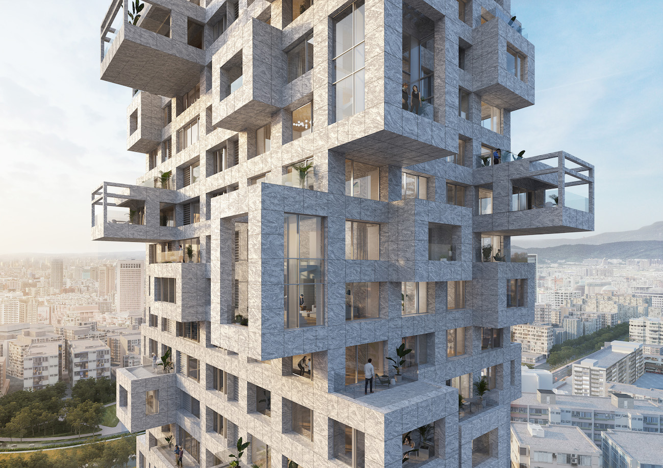 MVRDV Out of the Box building in Taiwan