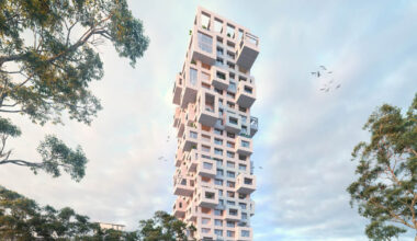 Taiwan High Rise Thinks "Outside the Box" With Pop-Out Cubes