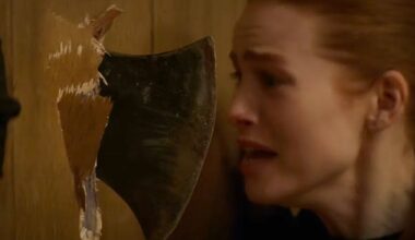 Madelaine Petsch recalls real ax swung at her head in 'Strangers' scene
