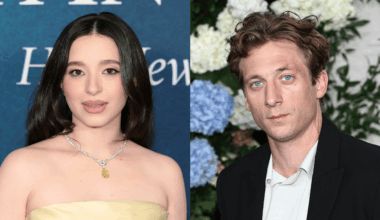 Mikey Madison and Jeremy Allen White