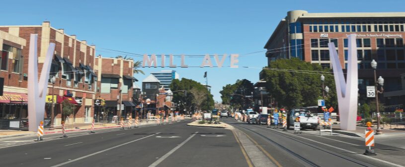 Mill Avenue gateway sign rendering...