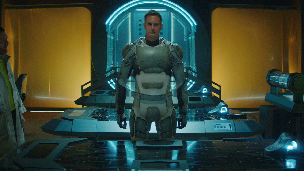 Alexander Skarsgård in Murderbot