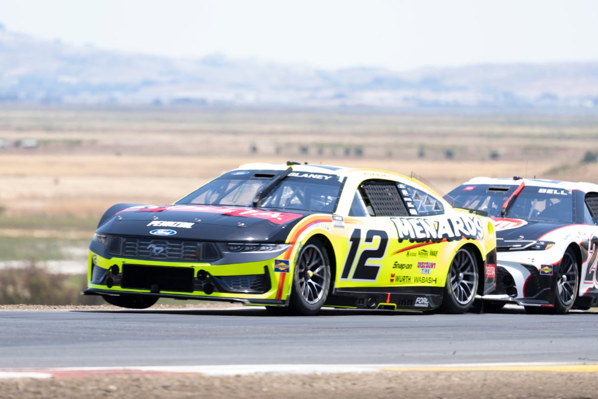 Ryan Blaney responds to criticism of not intentionally wrecking people after Sonoma incidents