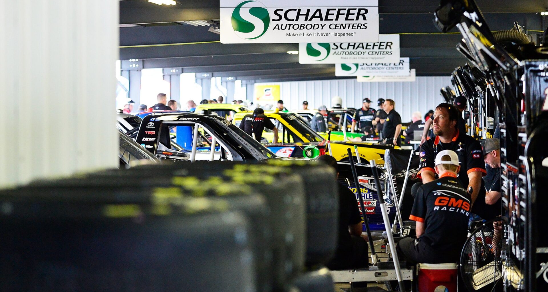 NASCAR team suffers hauler issues en route to Indianapolis (Photos)