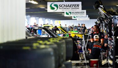 NASCAR team suffers hauler issues en route to Indianapolis (Photos)