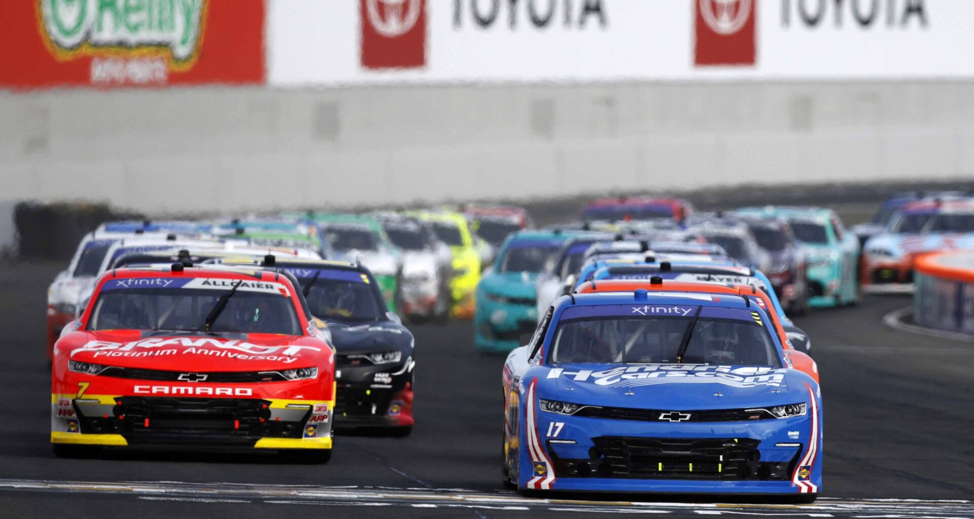 Sonoma Starting Lineup: July 2025 (NASCAR Xfinity Series)