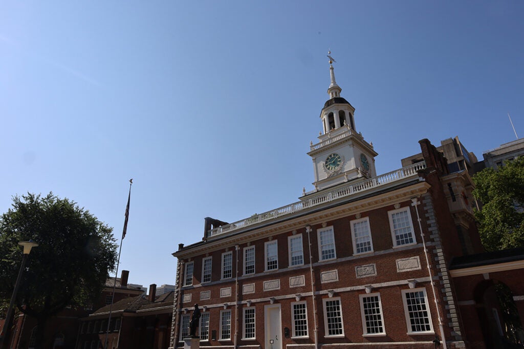 Independence Hall in Philadelphia