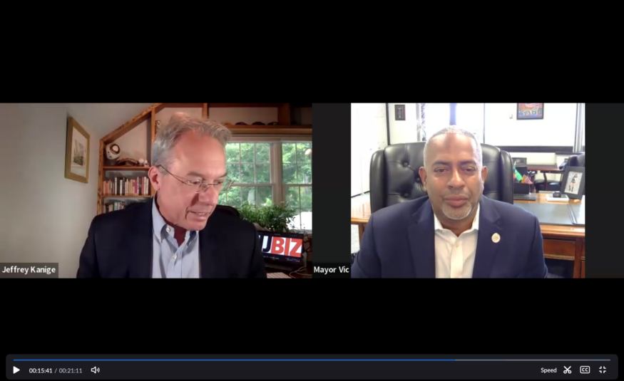 NJBIZ Conversations: Camden Mayor Vic Carstarphen