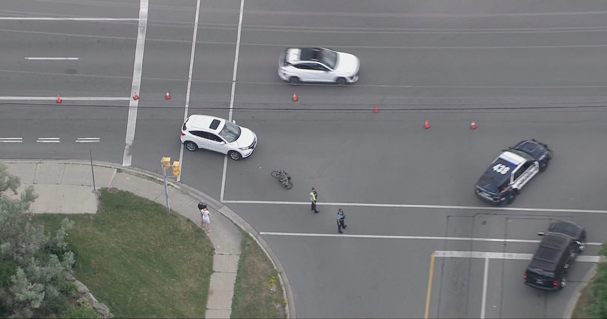 Cyclist charged following collision with motorist in Vaughan – CP24