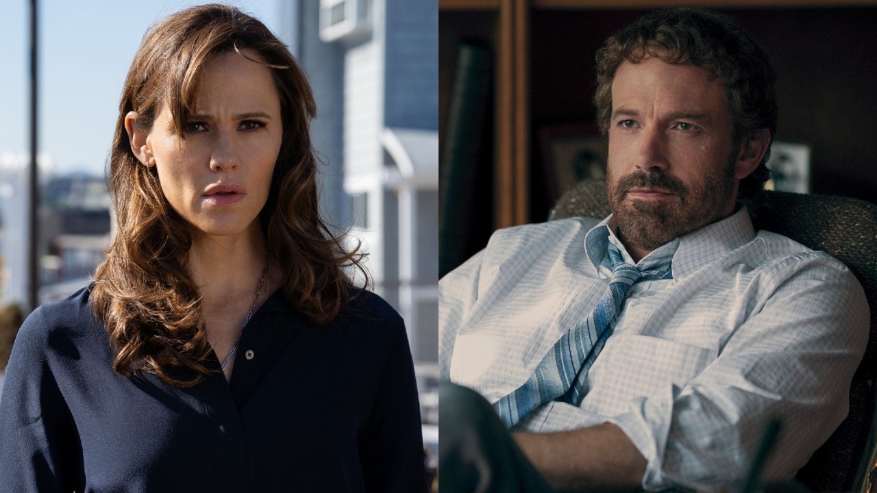 From left to right: Jennifer Garner in The Last Thing He Told Me and Ben Affleck in Air