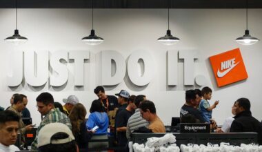 Nike outlet store, nike store, inside Nike outlet store